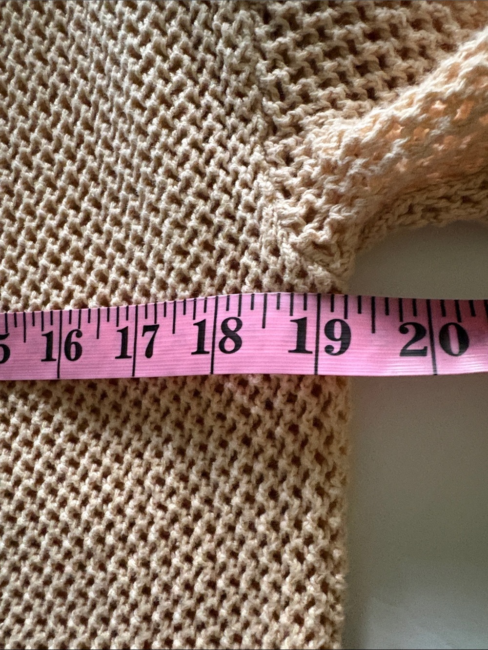 Banana Republic Cream Open-Front Waffle Knit Cardigan - Picture 7 of 8